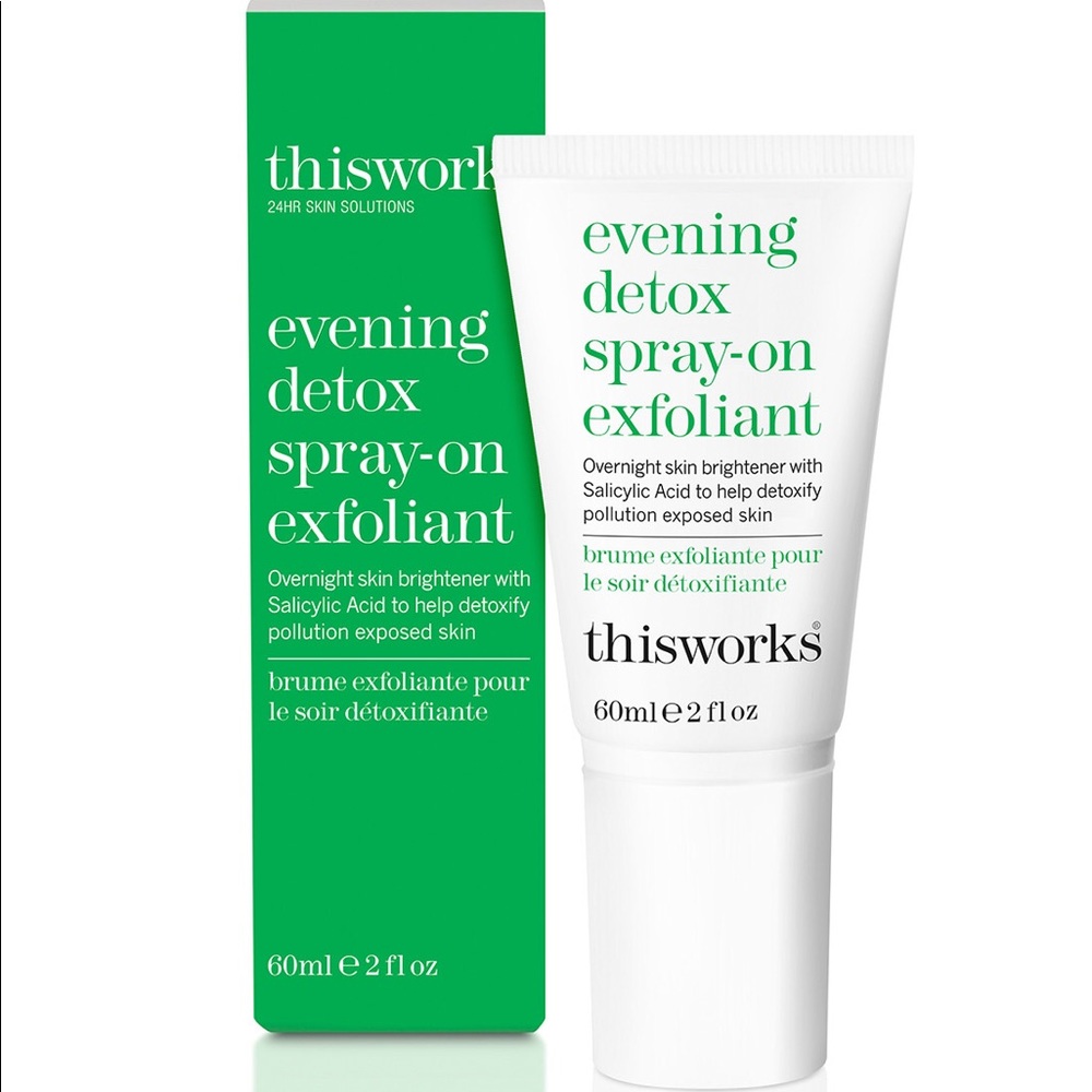 NWT This Works Evening Detox Exfoliant Spray